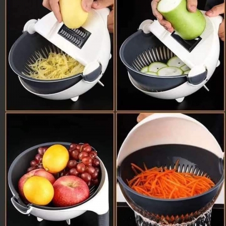 High quality 9in1 multi~purpose vegetable cutter